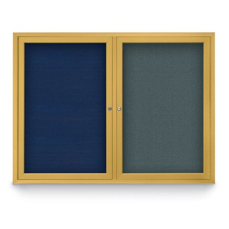 United Visual Products Corkboard, Keylime/White, 72" X 36" UV407-WHITE-KEYLIME